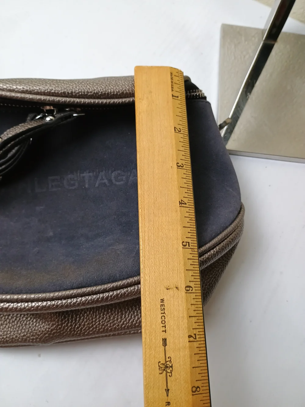 Kuchen & Bag Black and Brown Men's  Sling Bag Metallic - Unisex
